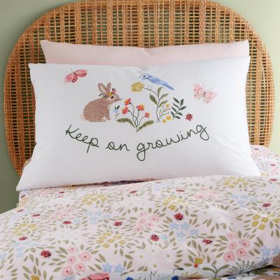 Downtown RHS Garden Animals Duvet Cover Set - Single In Multi