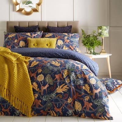 The Range Exotic Monkey Duvet Cover Set - Midnight / Single