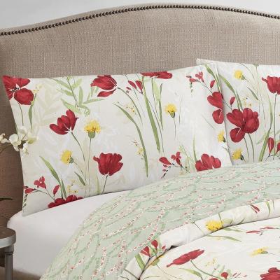 The Range Vantona Classic Verity Poppies Duvet Cover Set - Red / Single