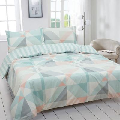 The Range Vantona Oslo Duvet Cover Set - White/Multi / Single