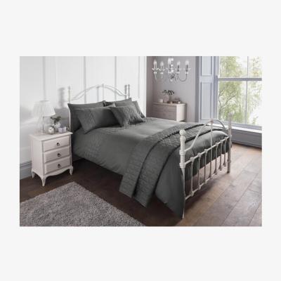 The Range Pinsonic Duvet Cover and Pillowcase Set - Charcoal / Single