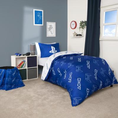 The Range Playstation Duvet Cover Set Reversible Bedding - Blue / Single
