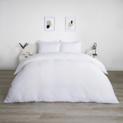 The Range Pinsonic Tribal Duvet Cover Set - White / Single