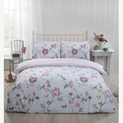 The Range Tranquillity Floral Duvet Cover Bedding Set - Blue / Single