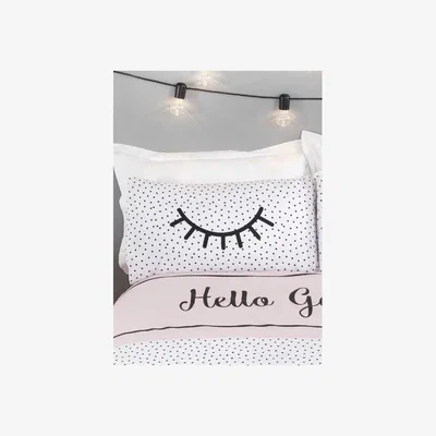The Range Hello Gorgeous Duvet Cover Set - Pink / Single