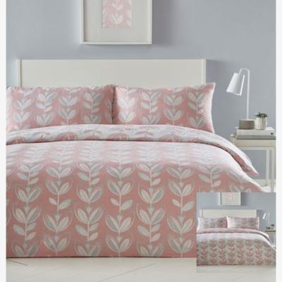 The Range Escada Duvet Cover Set - Coral / Single