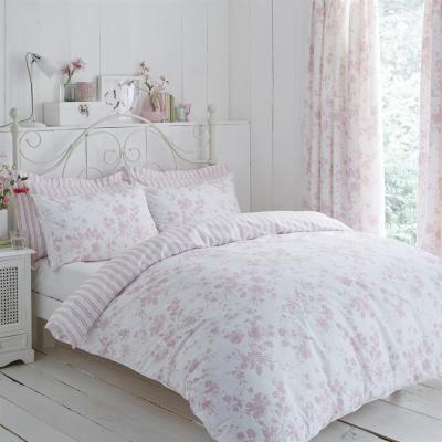 The Range Amelie 144 Thread Count Duvet Cover Set - Pink / Single