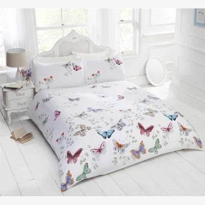 The Range Mariposa Butterfly Duvet Cover Bedding Sets - Pink / Single