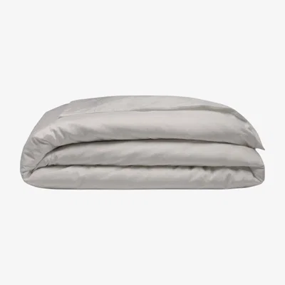 The Range 400 Thread Count Egyptian Cotton Oxford Duvet Cover - BM139 - Oyster / Single