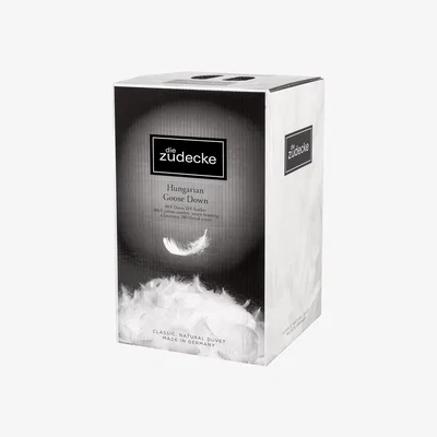 The Range Hungarian Goose Down Duvet - White / 4.5 / Single