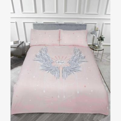 The Range Angel Wings Glitter Duvet Cover - Pink / Single