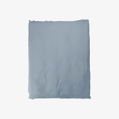 Wolf & Badger Blue / Grey Single Duvet Cover In Half Blue Us Twin Sutram