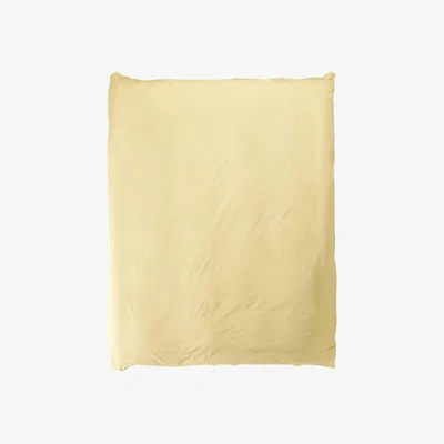 Wolf & Badger Neutrals / Yellow / Orange Single Duvet Cover In Maize Us Twin Sutram