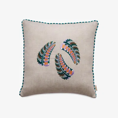 Amara Three Feathers Kutnu Pipe Pillow