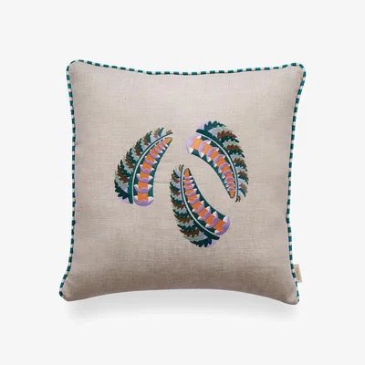 Amara Three Feathers Kutnu Pipe Pillow