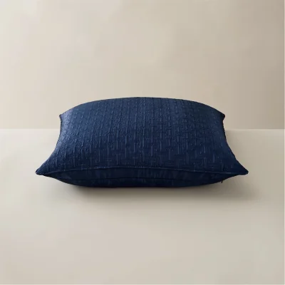 Amara T Quilted Pillow Sham White