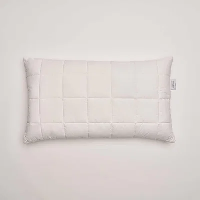 Barker and Stonehouse Vispring Wool Pillows 90x50, White Fabric | Barker & Stonehouse
