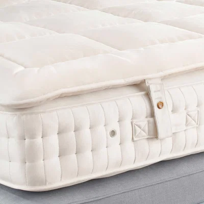 Barker and Stonehouse Vispring Pillow Topper 182X200cm, White | Super King | Barker & Stonehouse