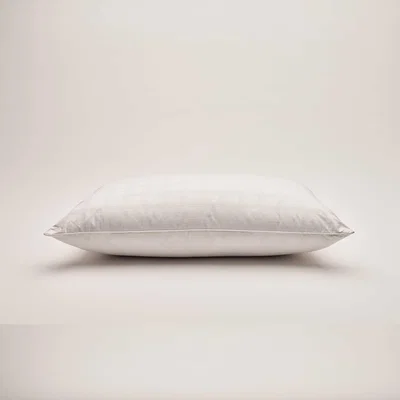 Barker and Stonehouse Vispring English Duck Down Pillow 75x50, White Fabric | Barker & Stonehouse