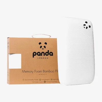 Cuckooland Panda London Memory Foam Bamboo Pillow