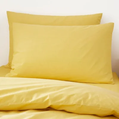 Dunelm Set of 2 Pure Cotton Pillow Pair