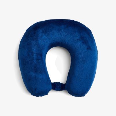 Dunelm Travel Pillow Aqua (Blue)