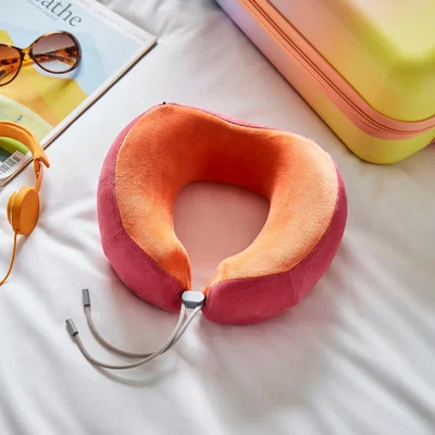 Dunelm Elements Two Tone Travel Pillow