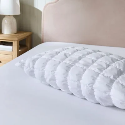 Dunelm Plush Quilted Pillow Topper
