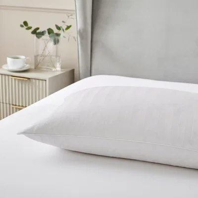 Dunelm Hotel Luxury Down Soft Support Rich Pillow White