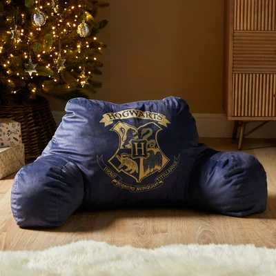 Dunelm Harry Potter Cuddle Cushion Navy