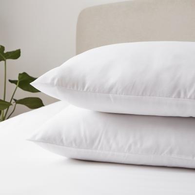 Dunelm Pack of 2 Supersoft Back Sleeper Pillows Matt White