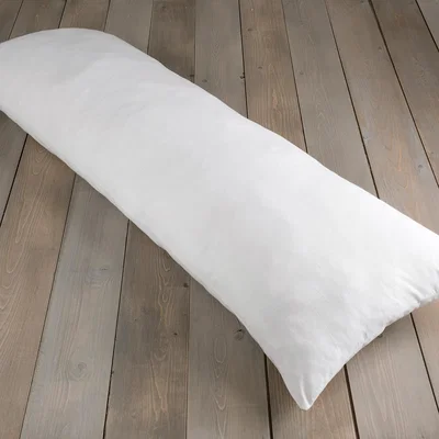 Dunelm Firm-Support Body Pillow White