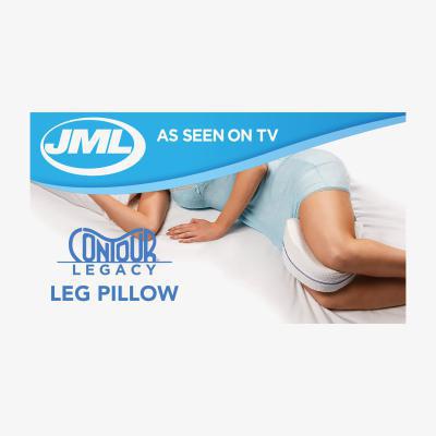 Dunelm JML Contour Legacy Leg Pillow White
