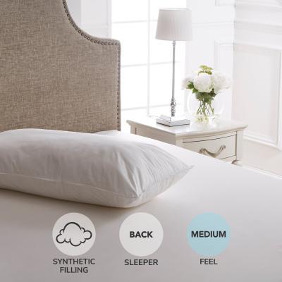 Dunelm Dorma Full Forever Anti Allergy Kingsize Pillow White