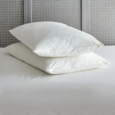 Dunelm Duck Feather Pillow Pair White