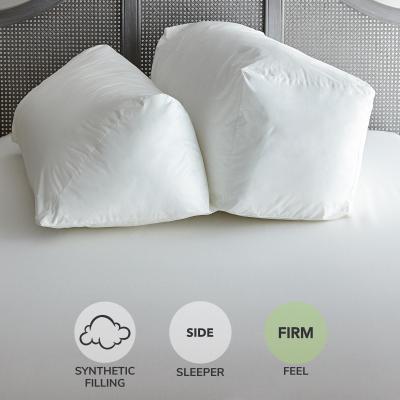 Dunelm Complete Firm-Support Pillow White