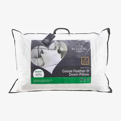 Furniture Village Goose Feather and Down Pillow