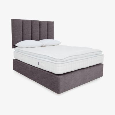 Furniture Village Harrison Spinks - Yorkshire 5K Pillow Top Medium Divan Set - Double - Opal Heather