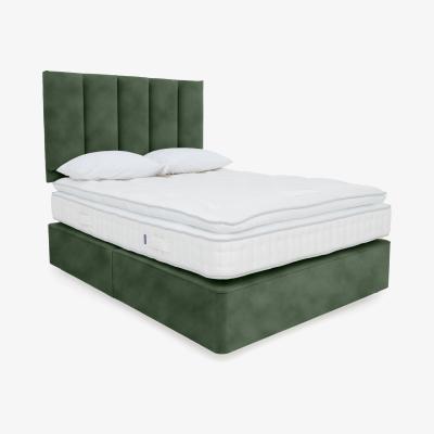 Furniture Village Harrison Spinks - Yorkshire 5K Pillow Top Firm Divan Set with 4 Drawers - Double - Lovely Conifer