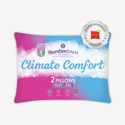 Habitat Slumberdown Climate Comfort Control Medium Pillow - 2 Pack