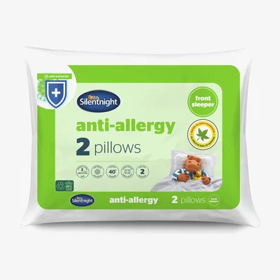 Habitat Silentnight Anti Allergy Front Soft Pillows - 2 Pack