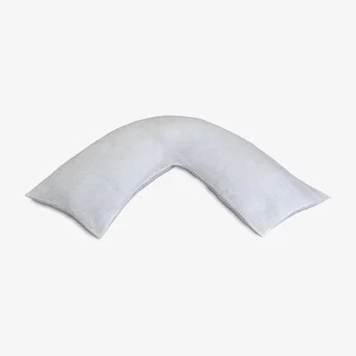 Habitat Habitat V Shaped Support Pillow with Pillowcase - White
