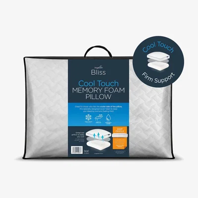 Habitat Snuggledown Bliss Cool Touch Memory Foam Firm Pillow