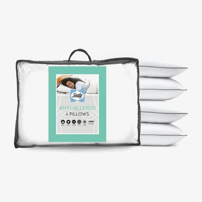 Habitat Sealy Anti Allergy Medium Firm Pillow - 4 Pack
