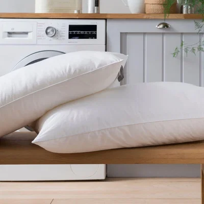 Habitat The Fine Bedding Company Spundown Medium Pillow - 2 Pack