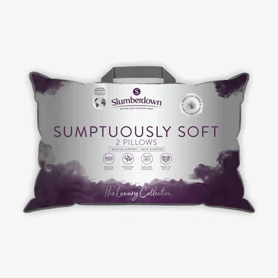 Habitat Slumberdown Soft Medium Support Down Feel Pillow