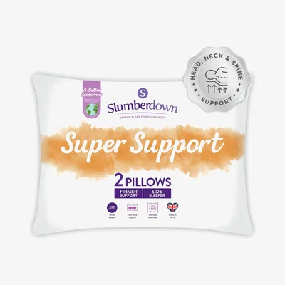 Habitat Slumberdown Support Firm Pillow - 2 Pack