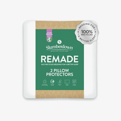 Habitat Slumberdown Remade Pillow Protector - 2 Pack
