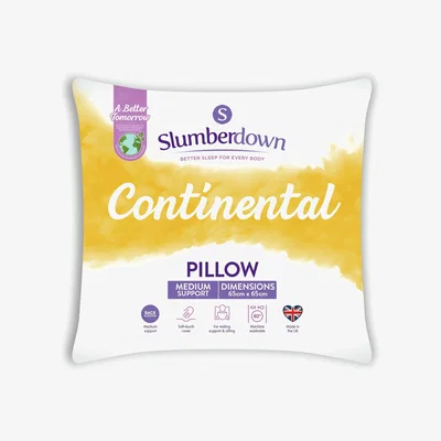 Habitat Slumberdown Continental Square Medium Pillow