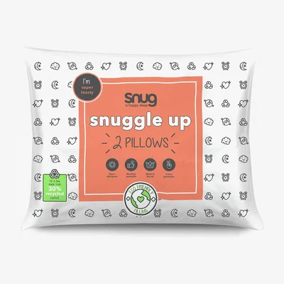Habitat Snug Snuggle Up Medium Support Pillow -2 Pack